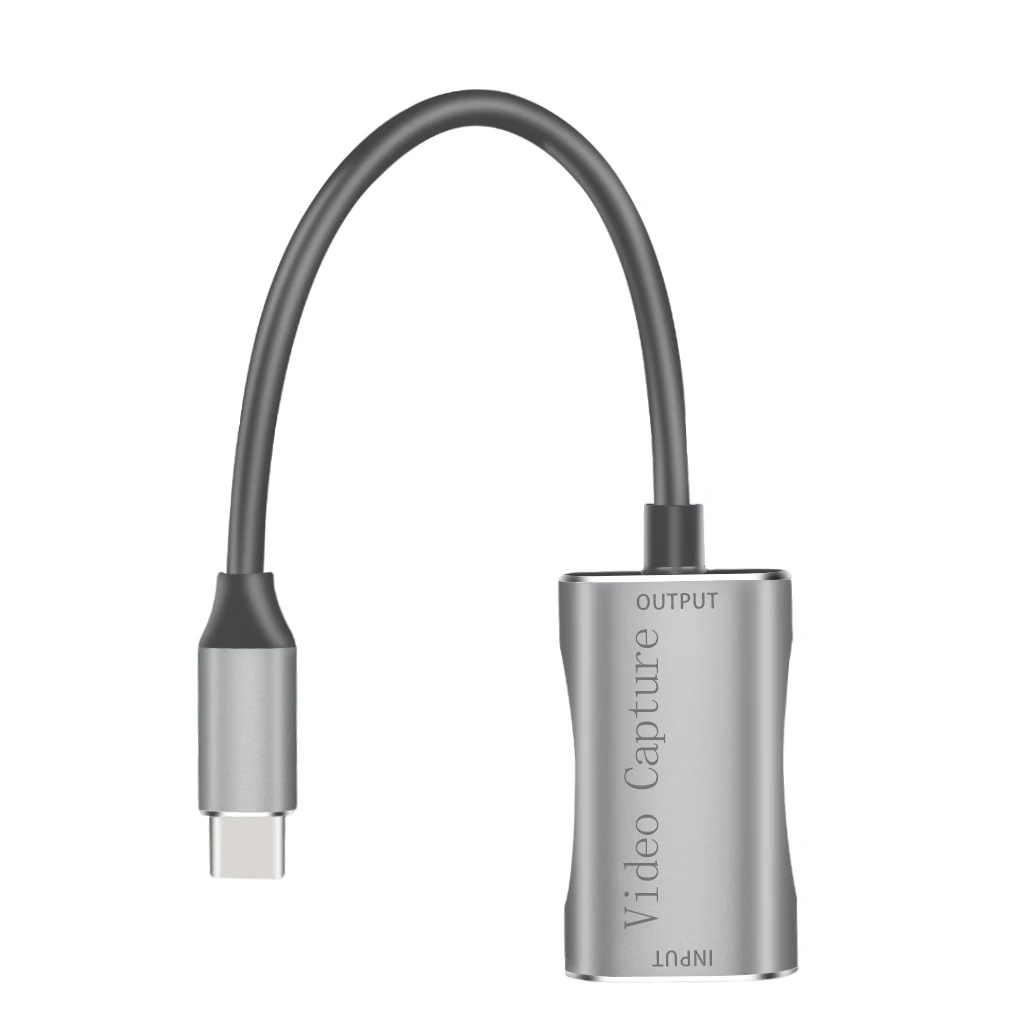 HDMI-compatible 4K HD Audio Video Capture Card 1080P 60Hz Video Recording Live Steaming Capture Adapter for PS4/5 Xbox Switch