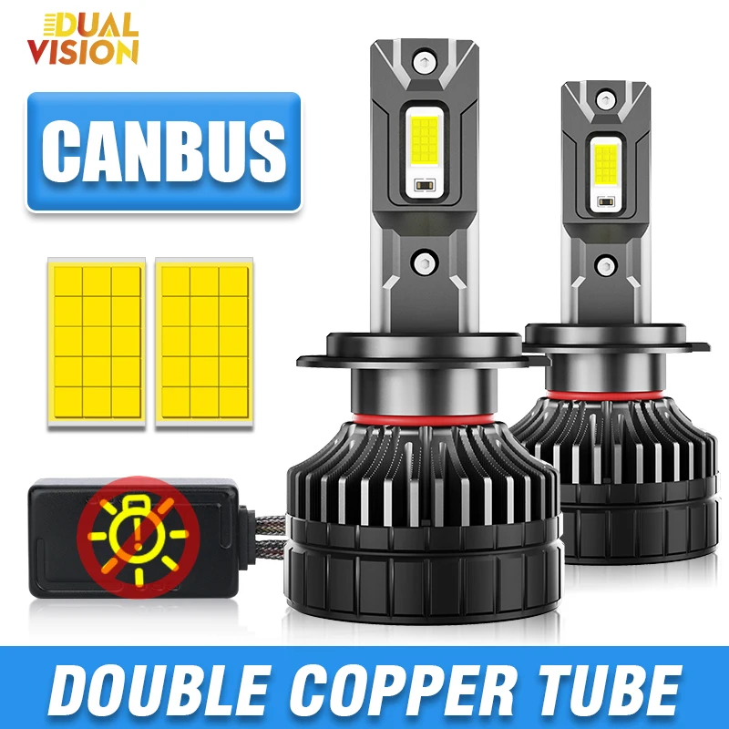 

H7 H4 H1 LED Car Headlight Bulbs 6500K H3 H11 H8 9005 9006 HB3 HB4 9012 Canbus For Automotive Headlamp Lights Super 9570 CSP PTF