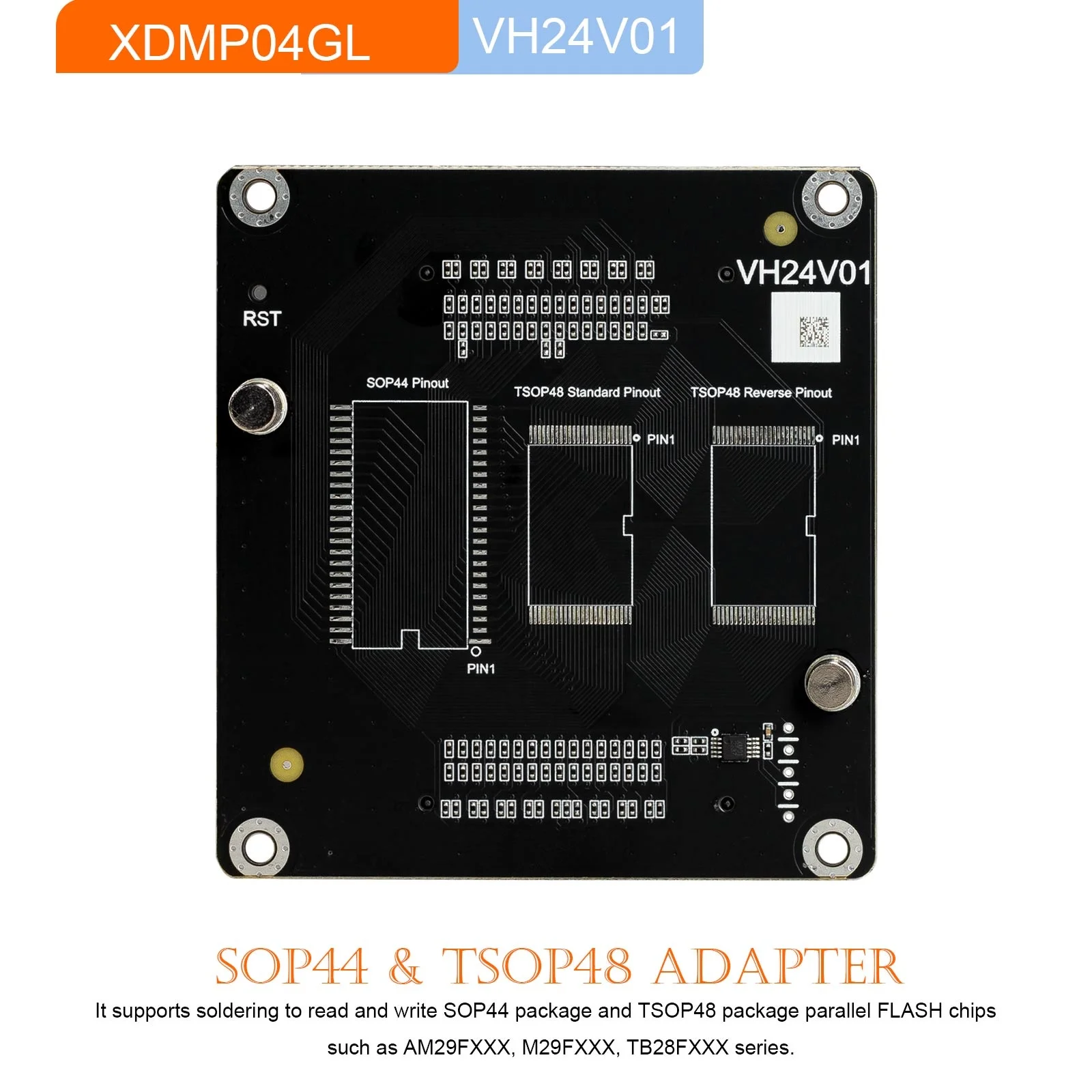 For Xhorse Exclusive Adapters For Multi Prog XDMP07GL XDMP06GL XDMP05GL XDMP04GL 4 Adapters