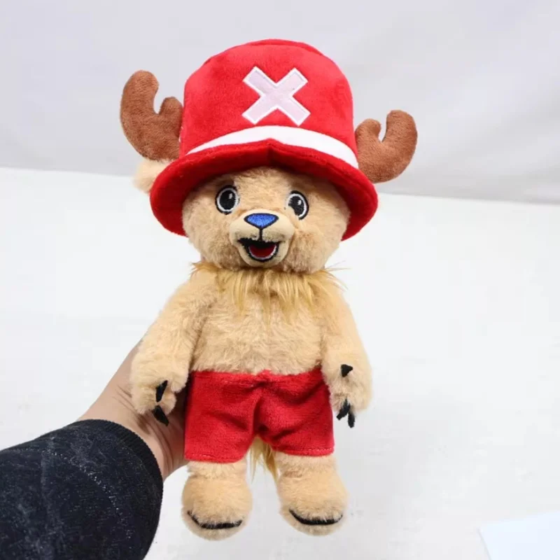 

Новая плюшевая кукла Чоппер из One Piece, 26 см, милая аниме-игрушка, коллекционный подарок на фестиваль или день рождения
