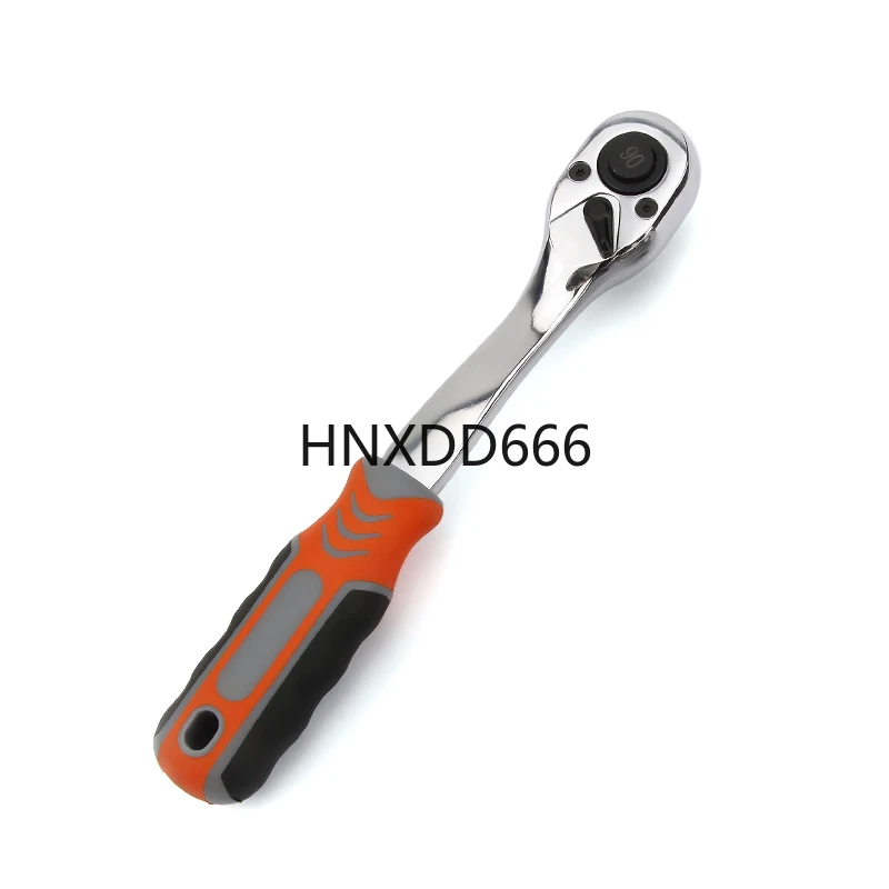 

90 Teeth 1/4" 3/8" 1/2" 1Pcs High Torque Crv Ratchet Wrench for Socket Quick Release Professional Hand Tools