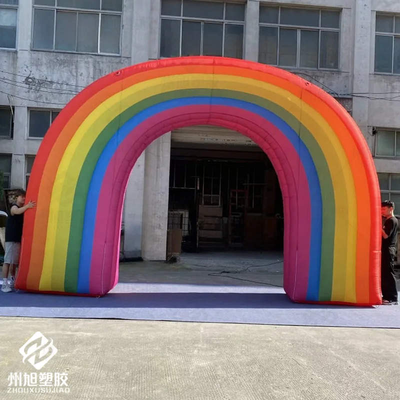 

Inflatable arches, giant advertising arches with blowers, outdoor shopping mall square event decorations