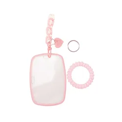 Transparent Card Case Storage Protective Case Coin Purses  Cute Wallet  Mini Purse  Clutch Bag