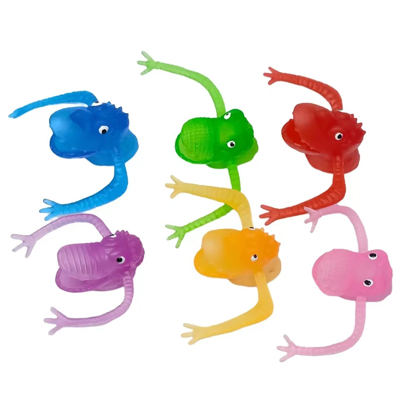 Brinquedos de plástico Finger Doll para crianças, dinossauro bonito dos desenhos animados, fantoche de mão, mini monstro engraçado, presente criativo, 10pcs