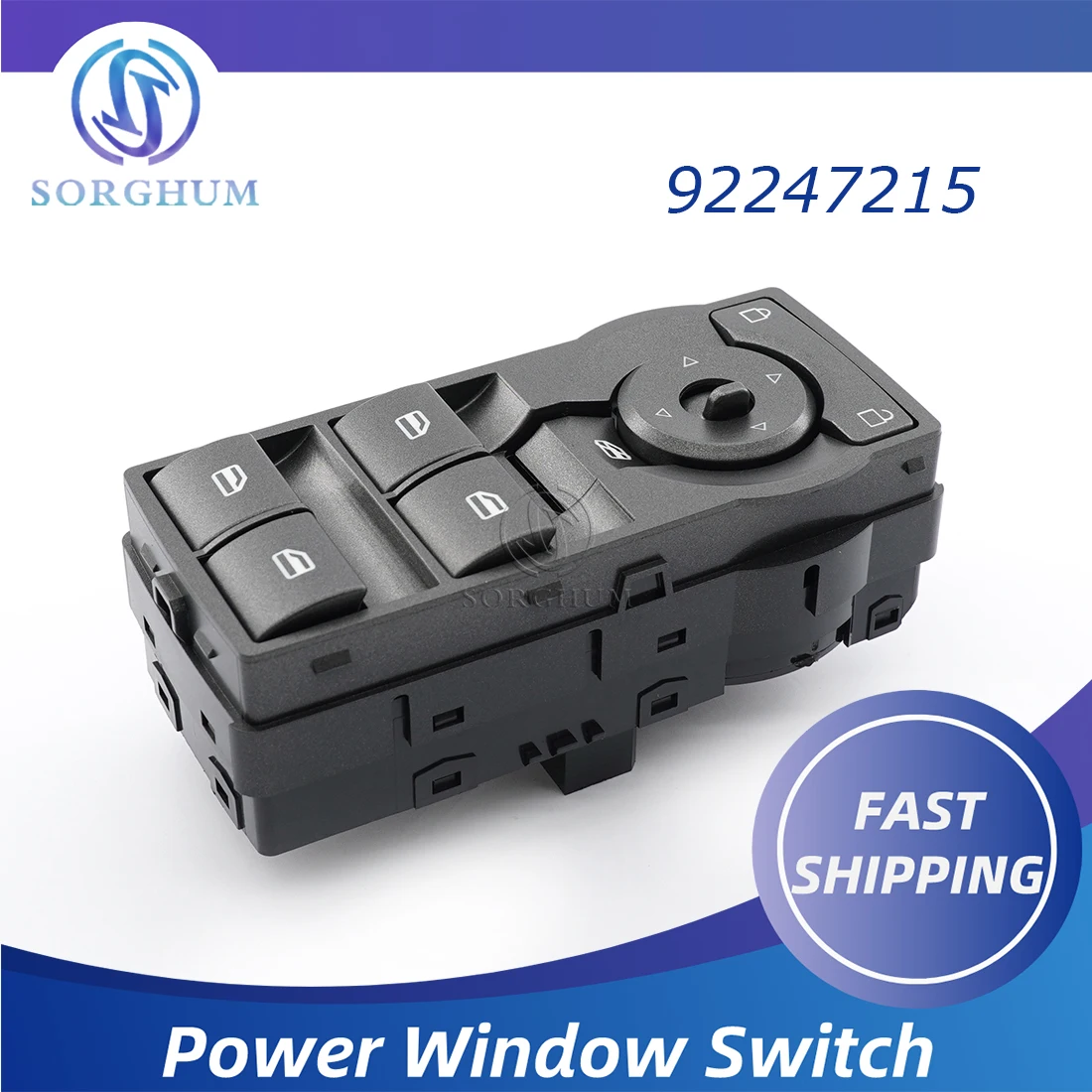 Sorghum92247215 Elektryczny podnośnik głównego przełącznika szyb kierowcy dla Pontiac G8 GT GXP 4-drożny 2008 200992225343 Akcesoria samochodowe