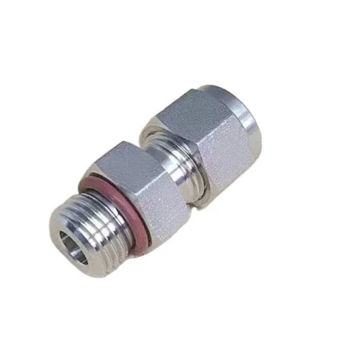 

7/16-20 UNF 9/16-18 UNF Male To 1/8" 1/4" 3/8" 1/2" 6mm 8mm Compression Union 316L Stainless Steel Pipe Fitting Connector
