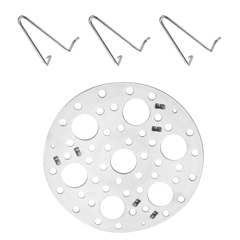 

Foldable Stainless Steel Steaming Kitchen Egg Steamer Rack Multi-Function Steamer Dish Food Steaming Rack Household Steam Tray