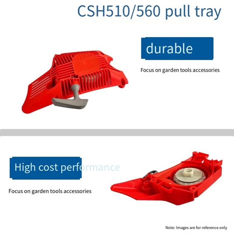 A03F For OLEO-MAO GSH560 GSH510 Hedge Trimmer Hand Puller, for Recoil for Starter Pull Plate Saw 560 for Starter Parts