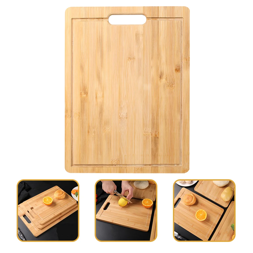 Chopping Board for Cutting Fruits Household Meat Bamboo Boards Kitchen Vegetable