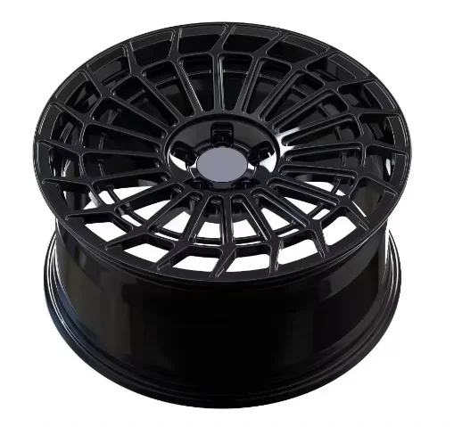 Classic Black Multi-spoke Design Aluminium Alloy Rim Hub 18 19 20 21 22inch 5x112 ET66.6 for E200 E300 E350 Series