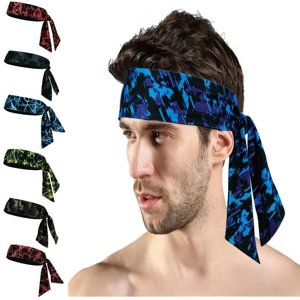 

Sweatproof Headband for Men Women Yoga Fitness Sports Headband Non Slip Workout