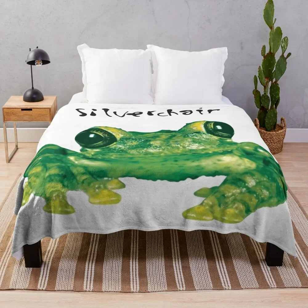 

Silverchair - Frogstomp _95 Frog Throw Blanket For Sofa Thin for babies halloween Moving Blankets