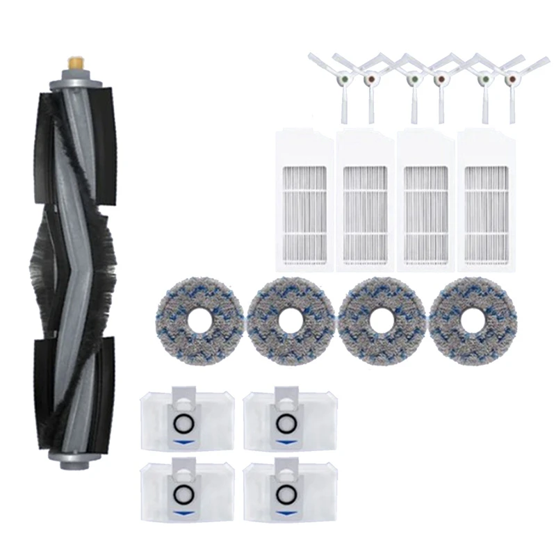 ملحقات قطع غيار لـ Ecovacs Deebot X1 OMNI و T10 OMNI ، قطع غيار مستهلكات روبوت ، مجموعة واحدة