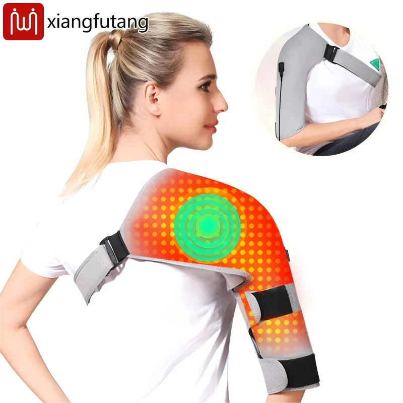 

Красный свет с подогревом плеча | Вибрационный массажер для плеч | Снимает усталость суставов и ревматическое боли | 3-ступенчатый таймер и Аджу