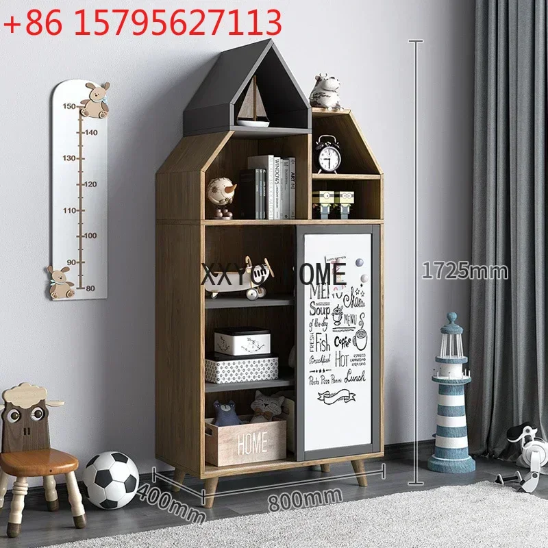Toy Storage Rack Locker Nordic Style Bedroom Student Picture Book Storage Rack
