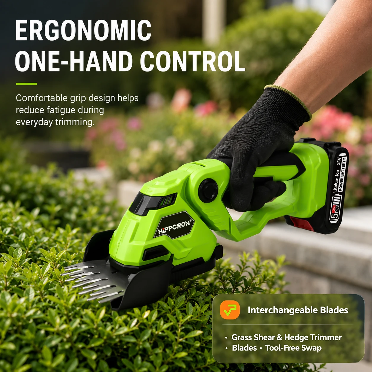 HIPPCRON 2 en 1, taille-haie é - Gardening Tools Edger avis et prix