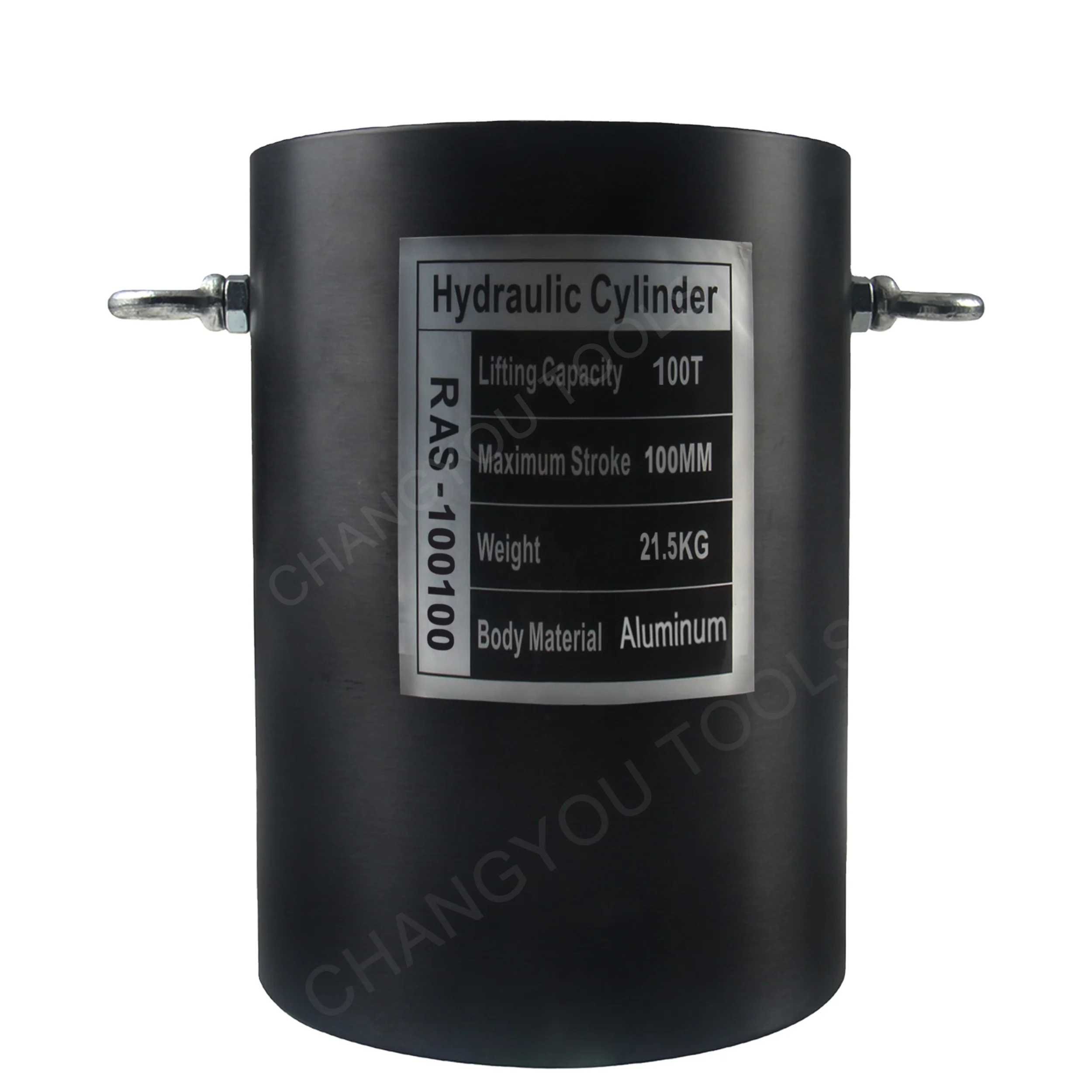RAS-100100  100T Single Action Aluminum Hydraulic Cylinder