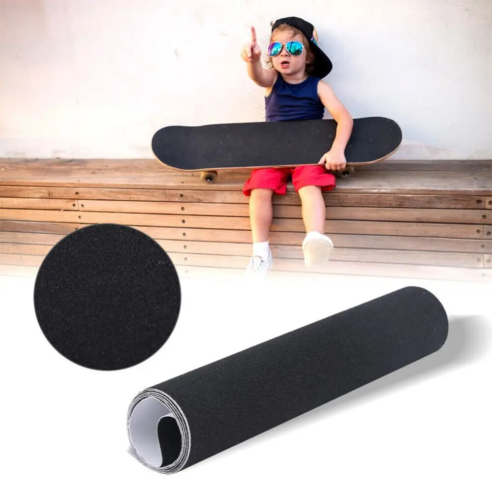 Profesional dek Skateboard amplas pita pegangan papan seluncur papan Longboard amplas Griptape papan seluncur aksesoris stiker