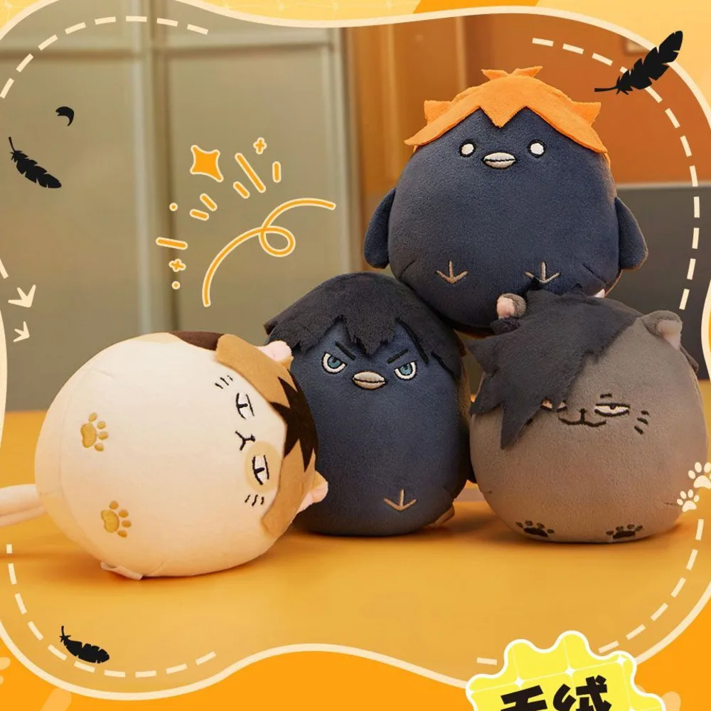 

Anime Haikyuu!! Kuroo Tetsurou Plush Doll Volleyball Boy Hinata Shoyo Tobio Kageyama Cute Figures Backpack Pendant Ornament Gift