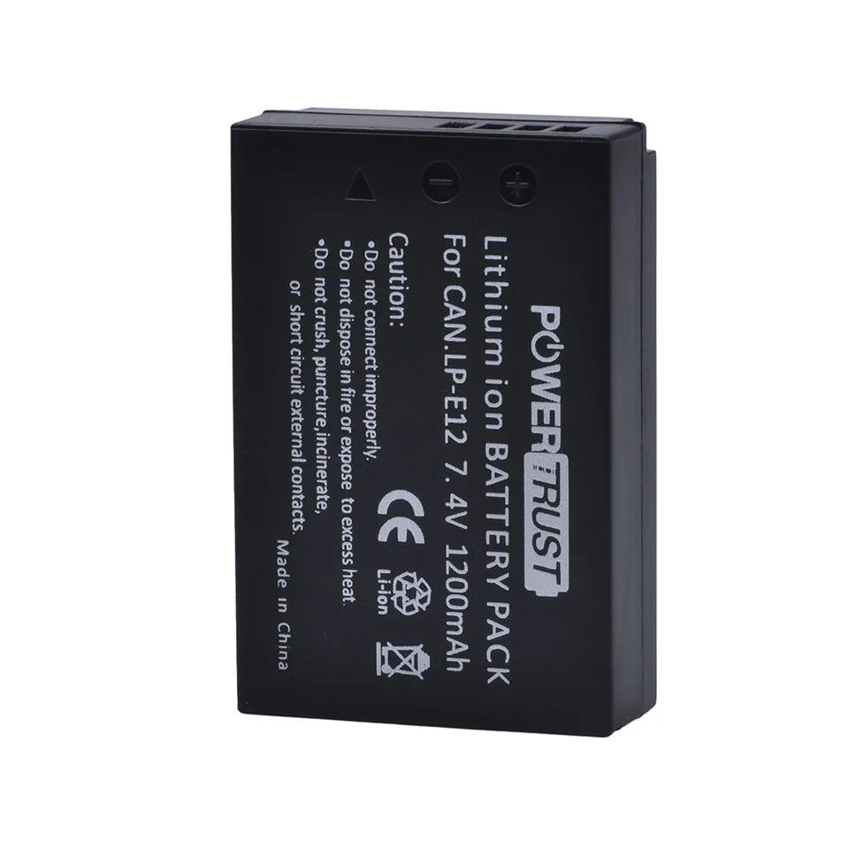 LP-E12 Camera Battery Compatible with Canon EOS M M200 M100 M50