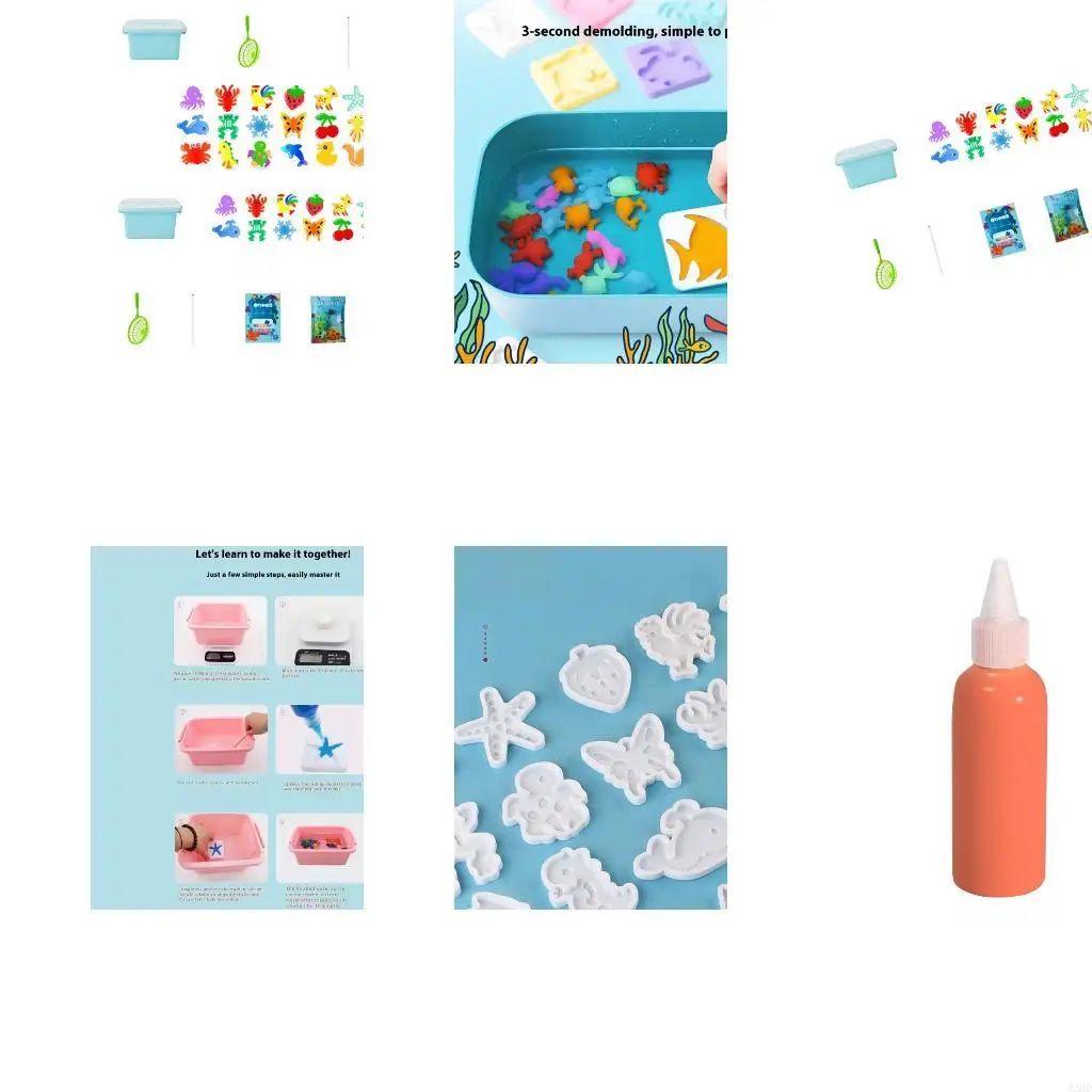 J2HD Water Jelly Sensory Play Maker Toy Educational Hand on Learning Toy