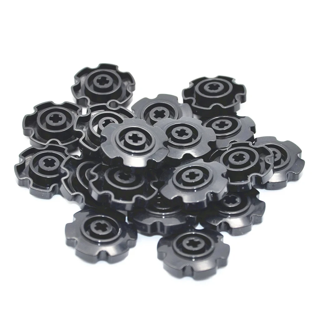 Technical 3648 3649 57520 57519 High-Tech Tread Sprocket Wheel Gear MOC Building Blocks Particle Assembles DIY Bricks Kids Toys