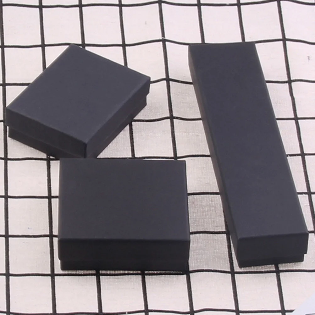 20 Pcs Jewelry Box Gift Small Earring Packing Boxes Bulk with Lids For Gifts Packaging Necklace