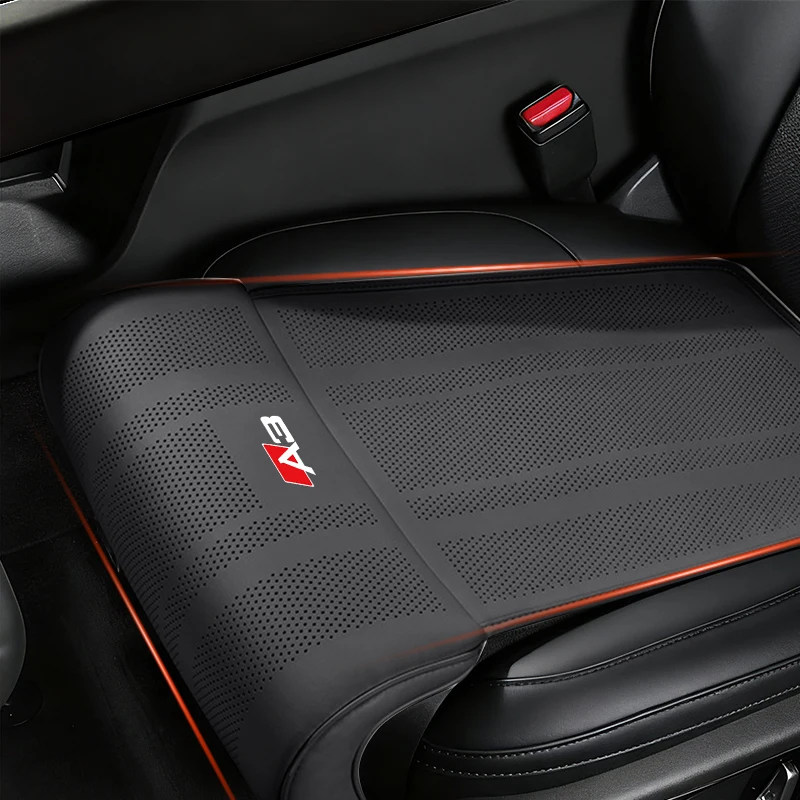 

Car Seat Cushion Leg support For Audi A1 A3 Sportback A4 A5 A6 A7 A8 Q3 Q7 Q8 TT Rear Car Seat Backrest Leather Protective Cover