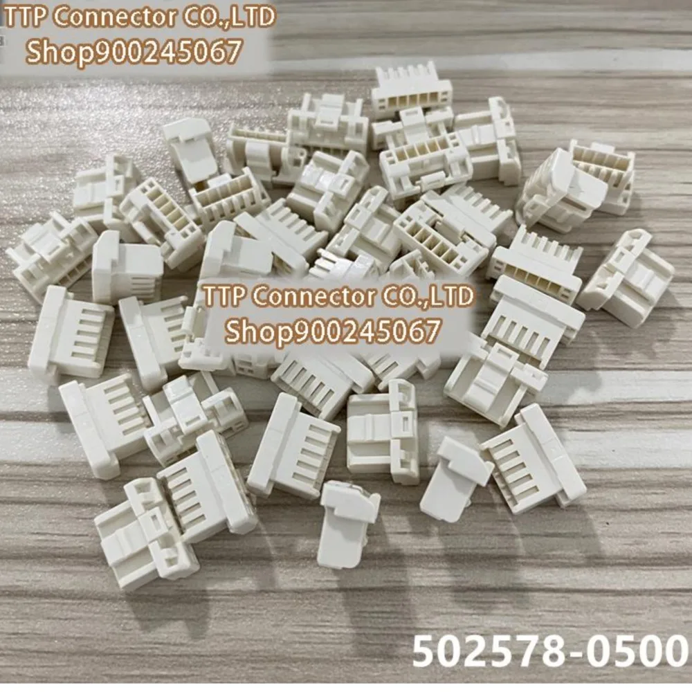 

20 шт./лот, разъем 502578-0500 5025780500, пластиковый корпус 5P, 100% новый и оригинальный
