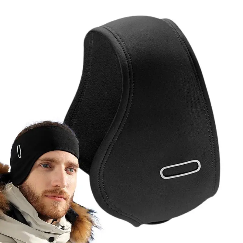 Ear Muffs for Men Windproof Insulated Winter Ear Muffs Ear Protectors with Eyeglasses Hole for Winter Outdoor Adventure