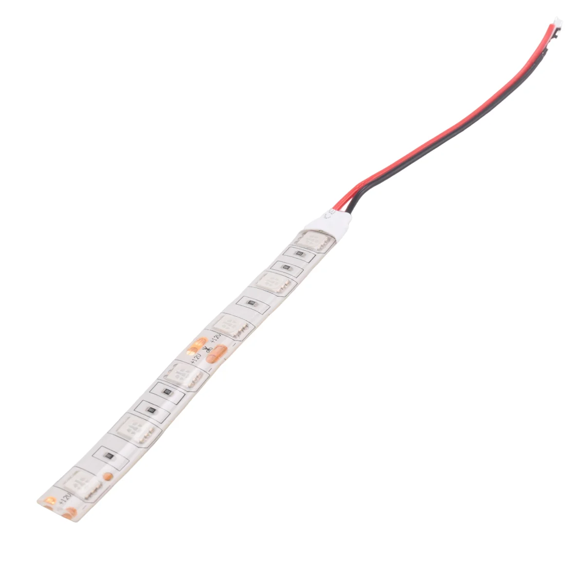 방수 녹색 5050 LED 스트립 조명, 캐러밴 보트 자동차, DC 12V, 10cm, 5 개