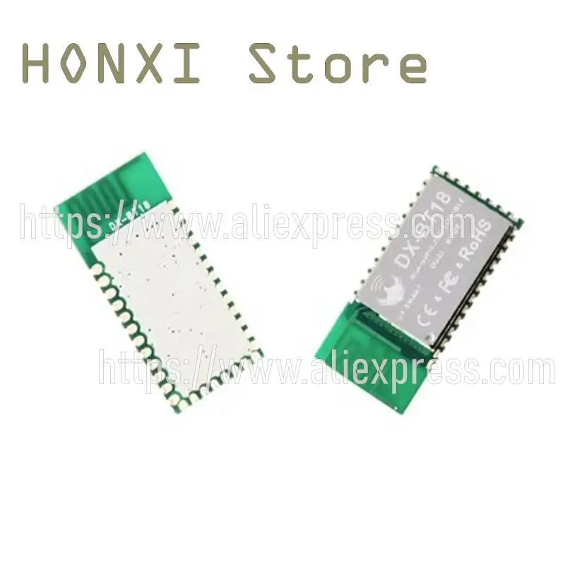 Module bimode bluetooth DX-BT18 1 pièces avec éventuelles P2.0 inférieur + BLE4.0 compatible avec le port série HC - 06