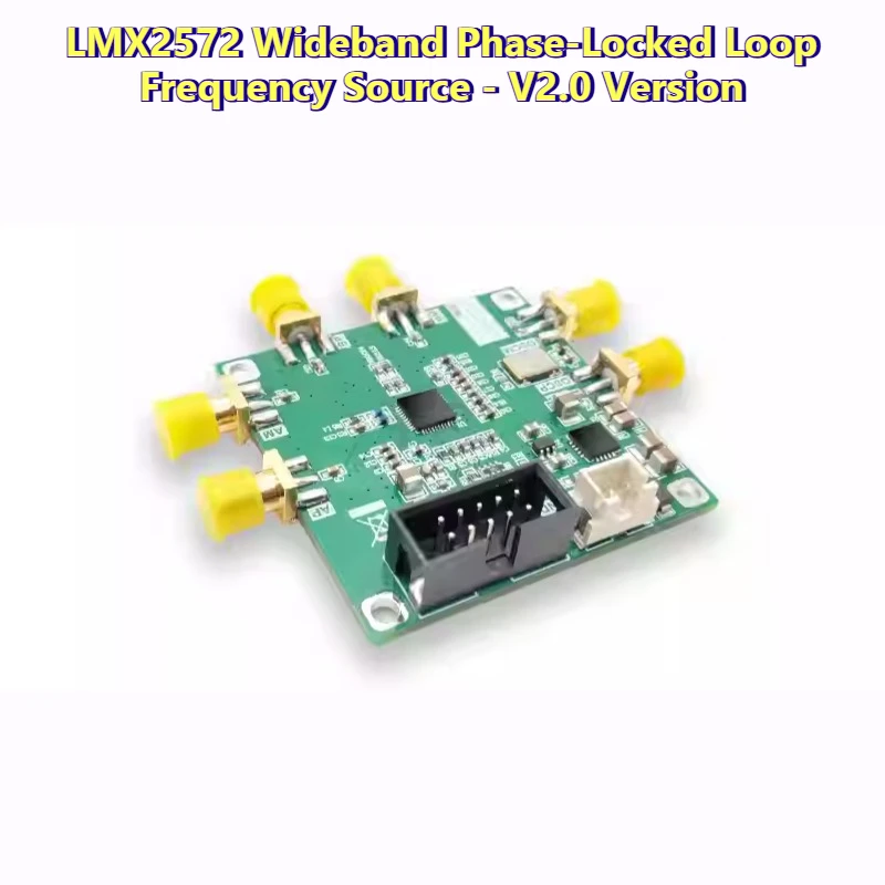 LMX2572 Frequency Source Module, Wideband Frequency Phase Locked Loop, Low Phase Noise 6.4GHz Wideband Output