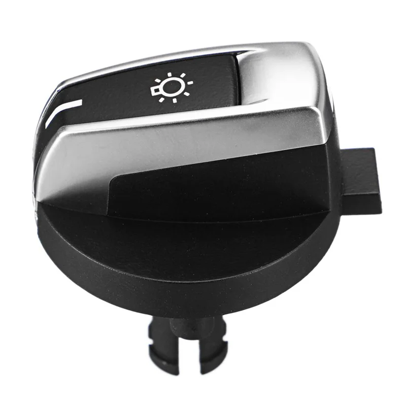 

10Pcs Car Headlight Switch Knob Buttons For BMW 5/7 Series X3 X4 F01 F02 F03 F10 F18 F07 F06 F25 F26 Black