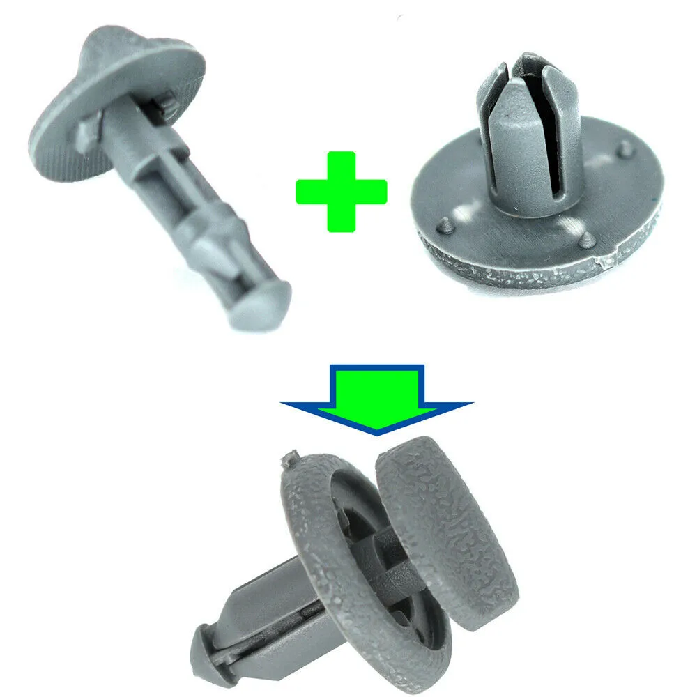 Retaining Rear Parcel Shelf Clips Pair Parts Plastic Rear Replacement 799161KA3A Boot Bracket Practical Useful