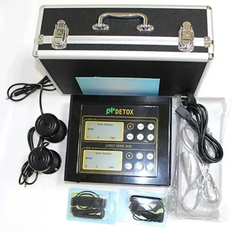 2026 Dual Ionic Cell Detox Foot SPA Machine New Foot Bath Massage Instrument with Therapy for Two People