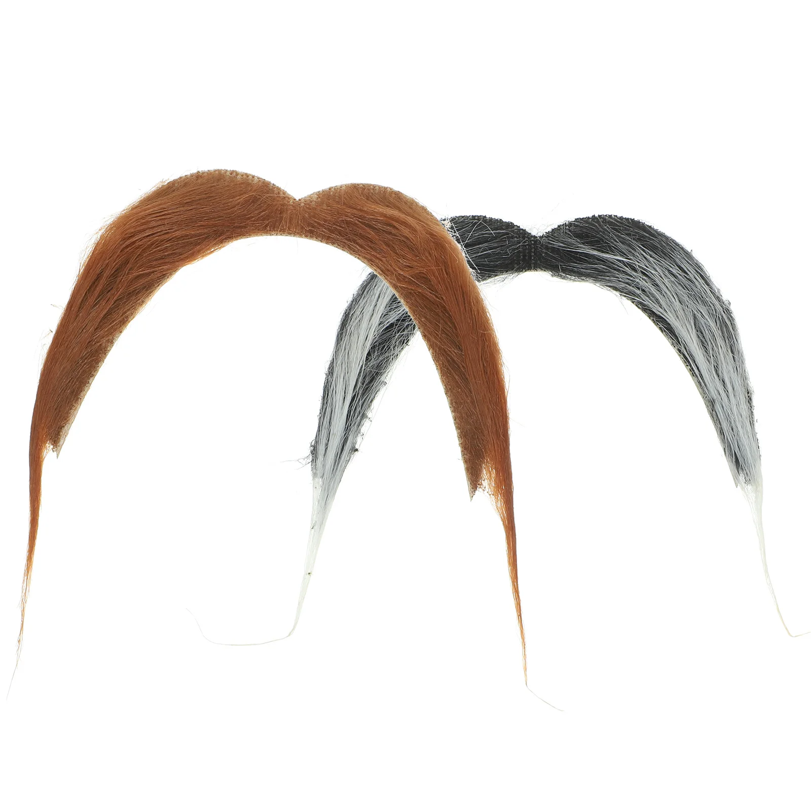 

2 Pcs Beard Fake Halloween Mustaches Novelty Cosplay Beards False Props Ornaments Man
