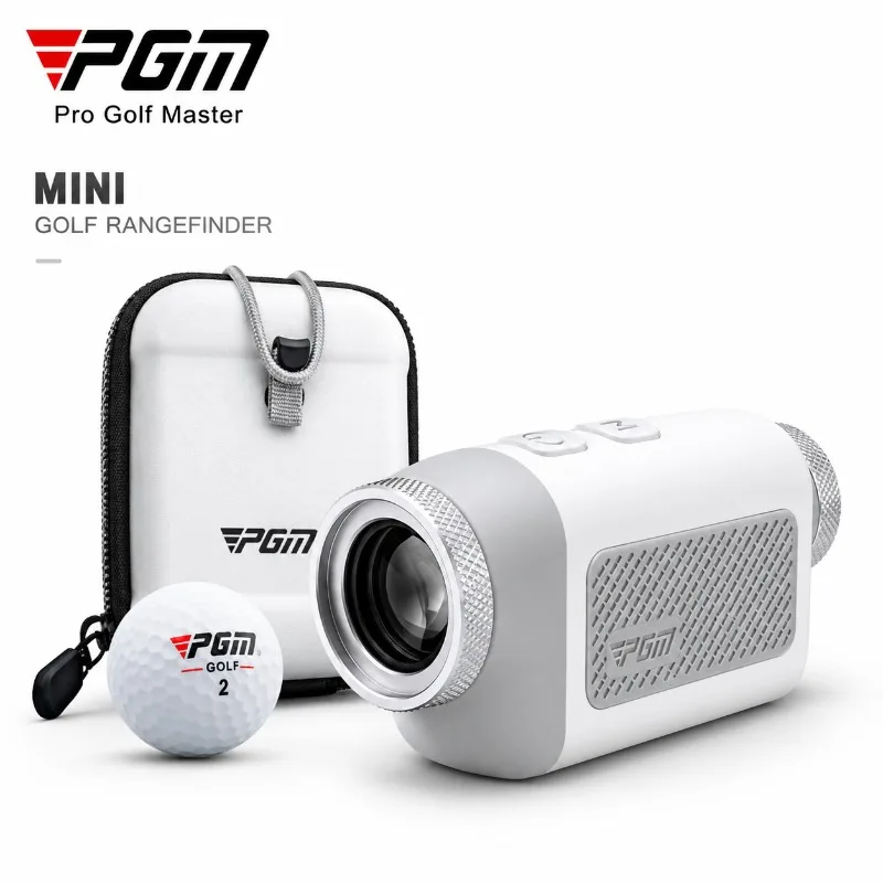 PGM Mini Golf Rangefinder 1200 Yard Pocket Laser Distance Finder Slope Compensation Magnetic Rechargeable 6X Golf Range Finder
