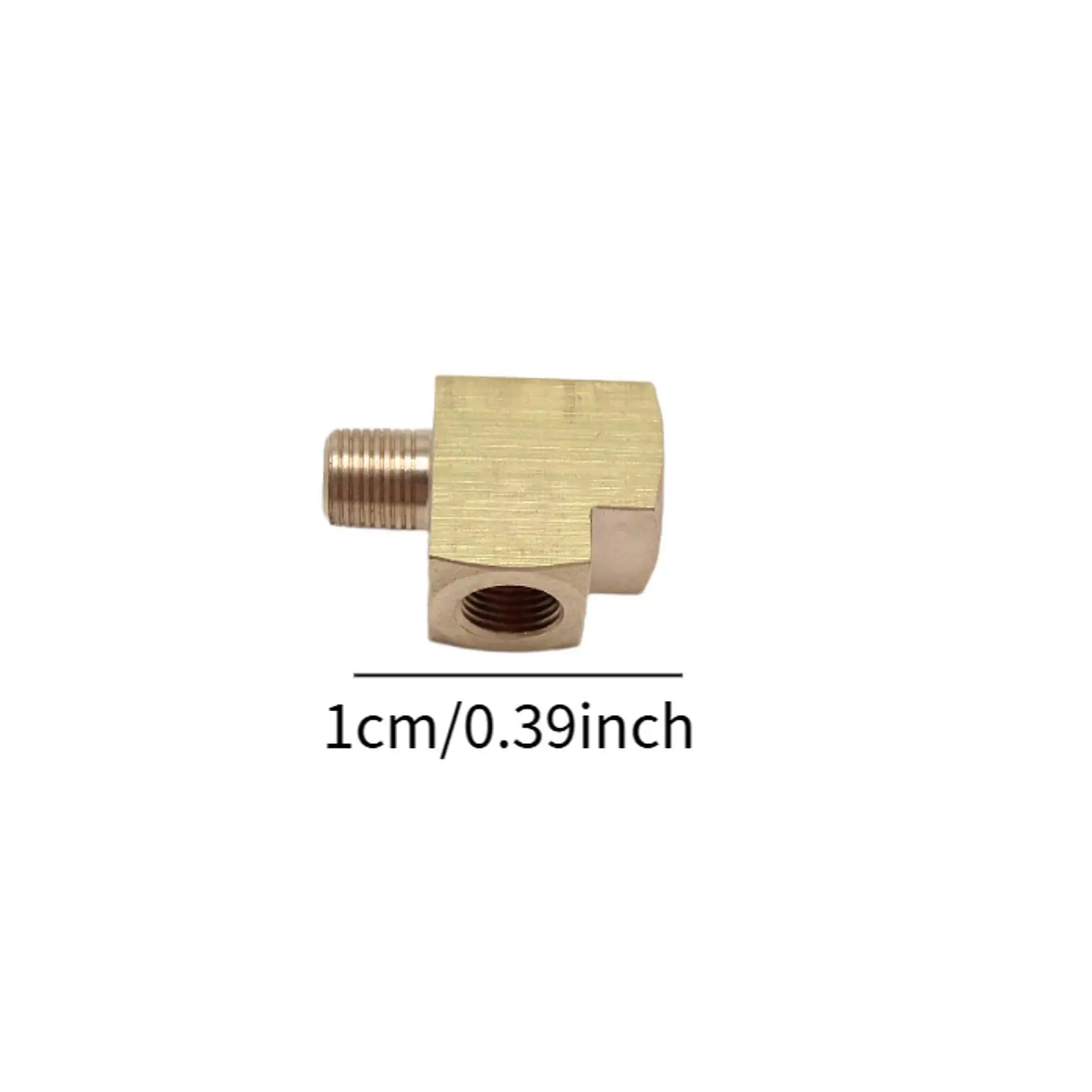 Adattatore a T per sensore pressione olio M10x1 Forniture per giunto a T in ottone M10x1mm