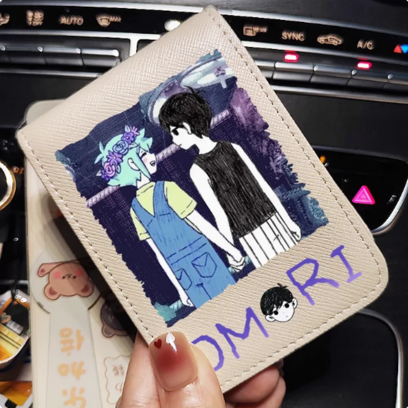 Anime Omori Fashion Wallets PU Purse Card Holder Money Bag Gift 2336 Cosplay
