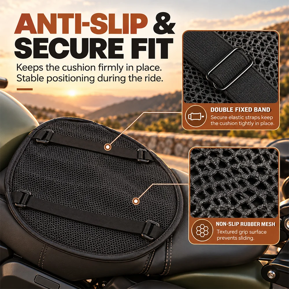 Thumbnail 3 - #87 New Motorcycle Seat Cushions Arrivals