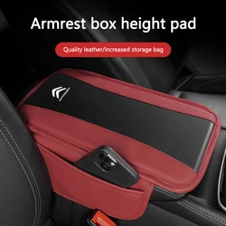 Leather Car Armrest Box Pad Arm Rest Protection Cushion Cover Accessories for Citroen C1 C2 C3 C4 C5 C6 C8 C4L DS3 DS4 DS5 DS5LS