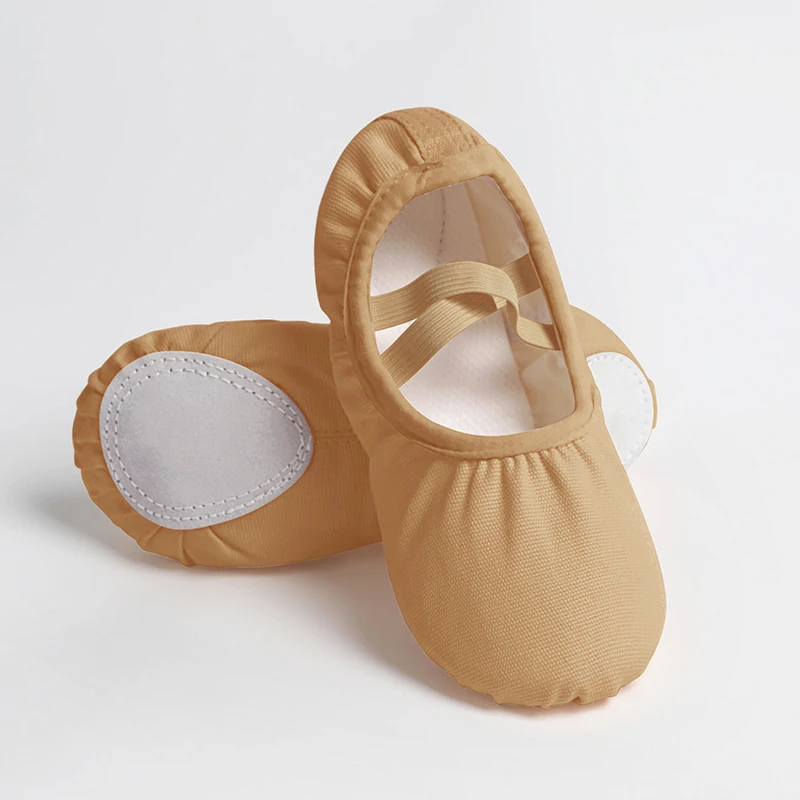 Balletschoenen Canvas voor meisjes Kinddansslippers Splitzool Gymnastiek Yoga Dansschoenen voor kinderen Ballerina Ballet Platte schoenen