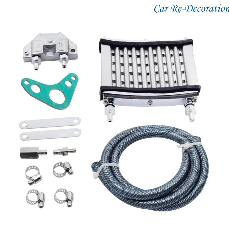 

R58D Engine Oil Cooler Cooling Radiator For 50cc 70cc 90cc 110cc 125cc Dirt Pit Bike