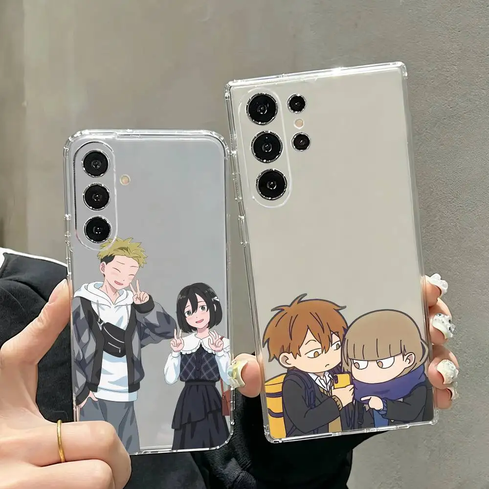 You and I Are Polar Opposites  Phone Case For Samsung S25,S24,S21,S22,S23,S30,Ultra,S20,Plus,Fe Transparent Cover