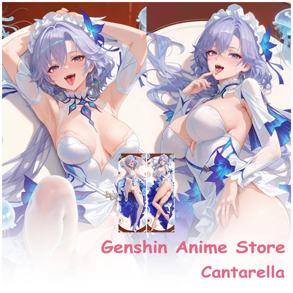

Мультфильм Wuthering Waves Cantarella Body Dakimakura чехол реквизит для косплея аниме двусторонняя печатная подушка отаку наволочка