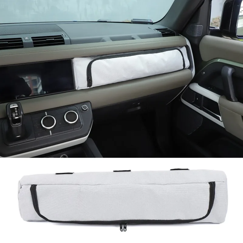 

Oxford Cloth For 2020-2025+ Land Rover Defender Passenger Dashboard Storage Bag Car Organizer Car Accessories