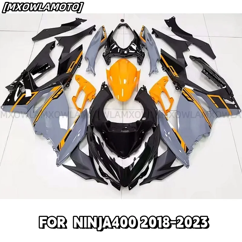 

Мотоциклетный ABS Кузов инъекции для NINJA 400 EX400 2018-20 2021 2022 полные комплекты обтекателей серый