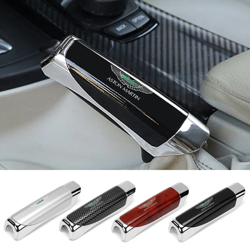 

1pc Car Hand Brake Cover Handbrake Grips Protector Carbon Fiber For AstonMartin Vantage DB12‌ Vanquish Valhalla Valkyrie Valour