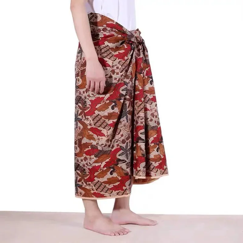 Sarong Men Southeast Traditional Clothing Women Myanmar Longyi Tamane Skirt Thailand Thai Sinh Malaysia Longi Longgyi Lungi